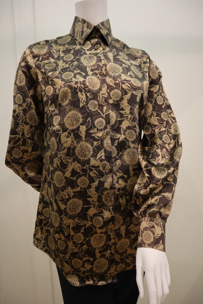 Silk Blouse in Floral Print