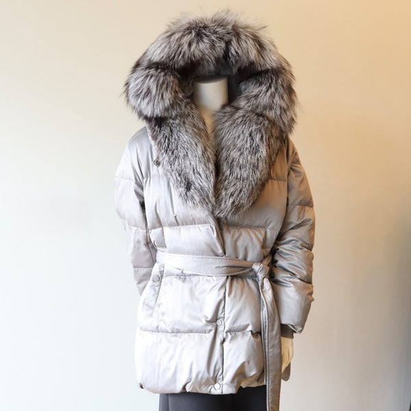 Slate Classic Down Filled Parka