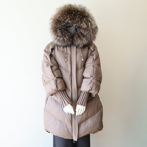 Mocha Super Puff Down Filled Parka