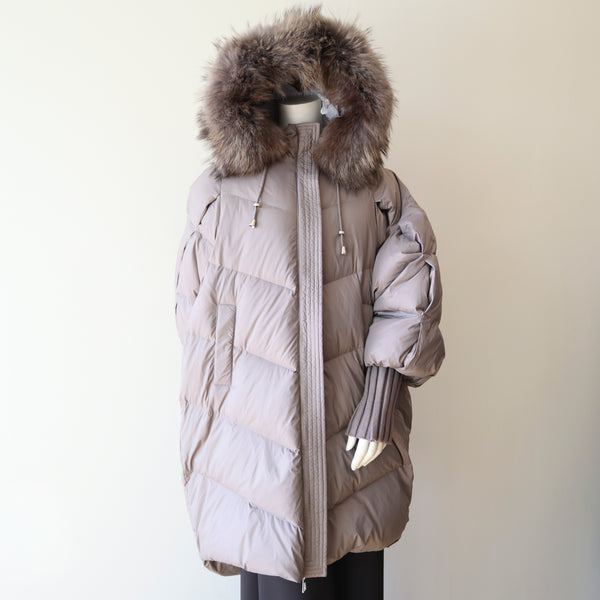Slate Super Puff Down Filled Parka