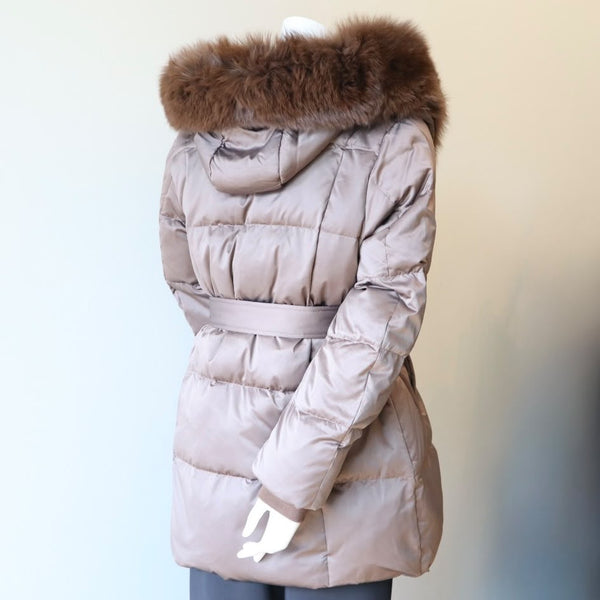Mocha Classic Down Filled Parka