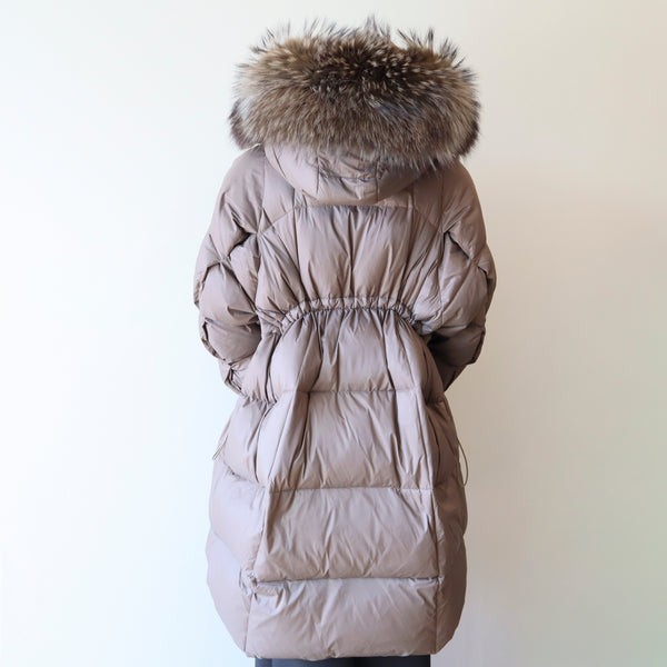 Mocha Super Puff Down Filled Parka