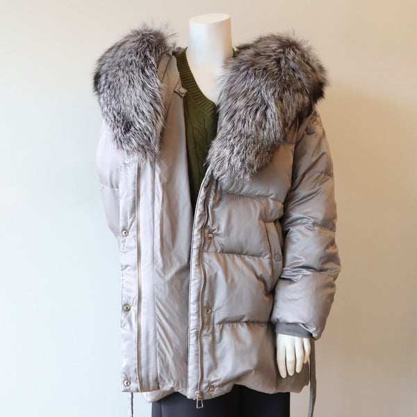Slate Classic Down Filled Parka