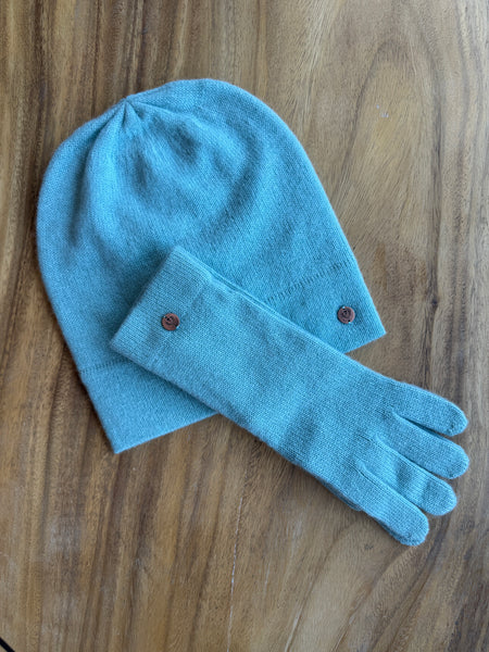 FRAAS Cashmere Toque and Gloves Set