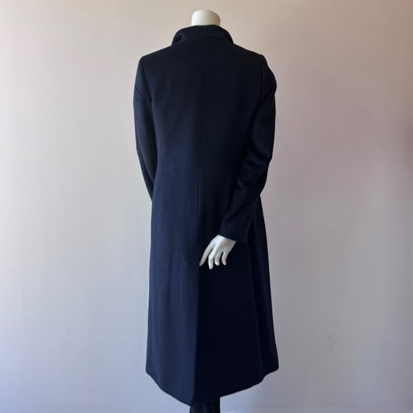 HSO Wool Blend Trench Coat Faux Fur
