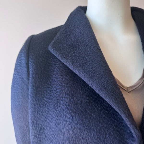 HSO Wool Blend Trench Coat Faux Fur