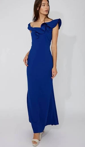 Royal Blue -Elegant Occasion Dress
